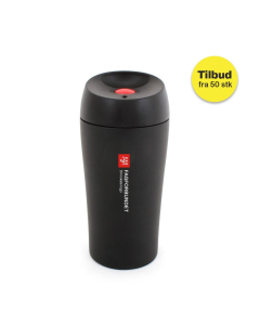 Termokopp sort - Egen logo