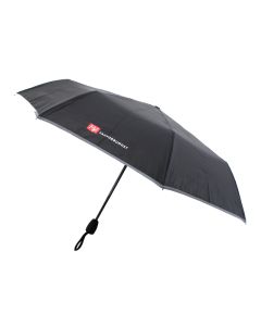 Sammenleggbar paraply - sort