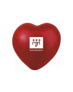 Stresshjerte - rød