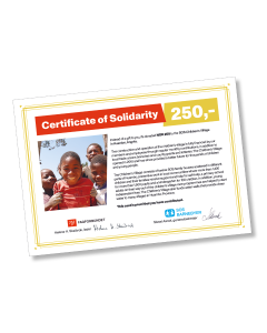 Solidaritetsbevis 250 kr - Engelsk