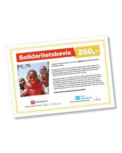 Solidaritetsbevis 250 kr