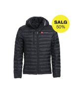 Herrejakke i fuskedun - Sort