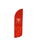 Beachflagg 2,25 m (kun flaggduk)