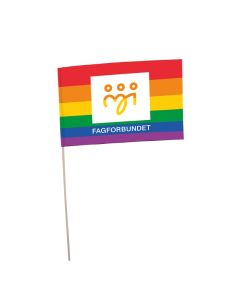 Pride flagg - 30 x 45 cm