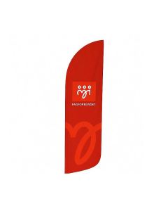Beachflagg 2,25 m (kun flaggduk)